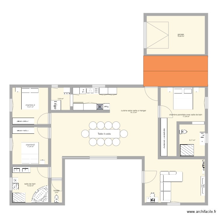 plan maison . Plan de 0 pièce et 0 m2