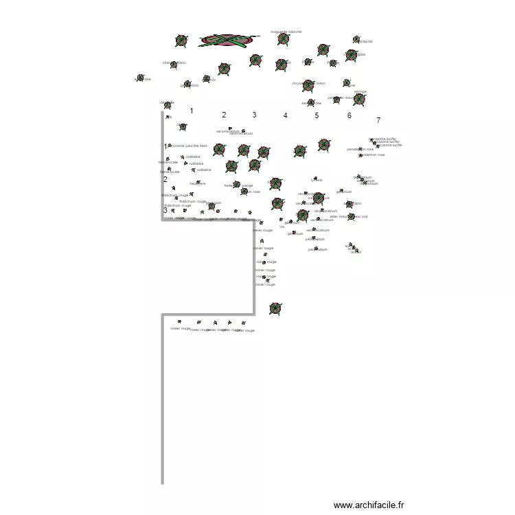 snyders fen&ecirc;tre devant living. Plan de 
