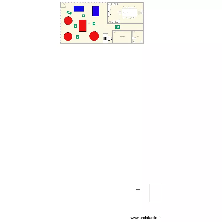 aménagement. Plan de aménagement. Plan de