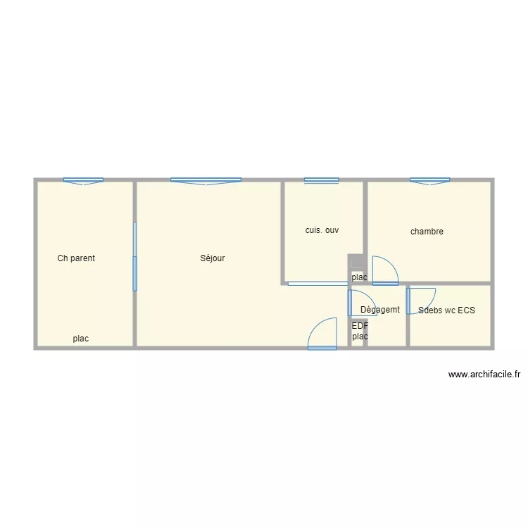 17 Charles VII  Nogent . Plan de 