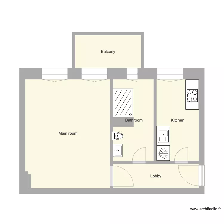 LEH71 WE20 HH 2 OG rechts. Plan de 