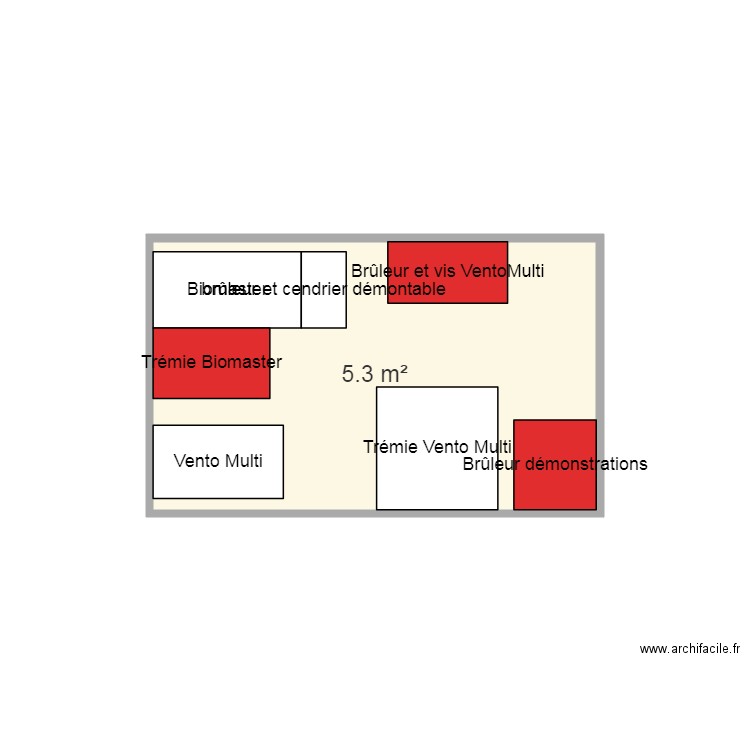 Organisation camion démonstration Moderator 3. Plan de 0 pièce et 0 m2