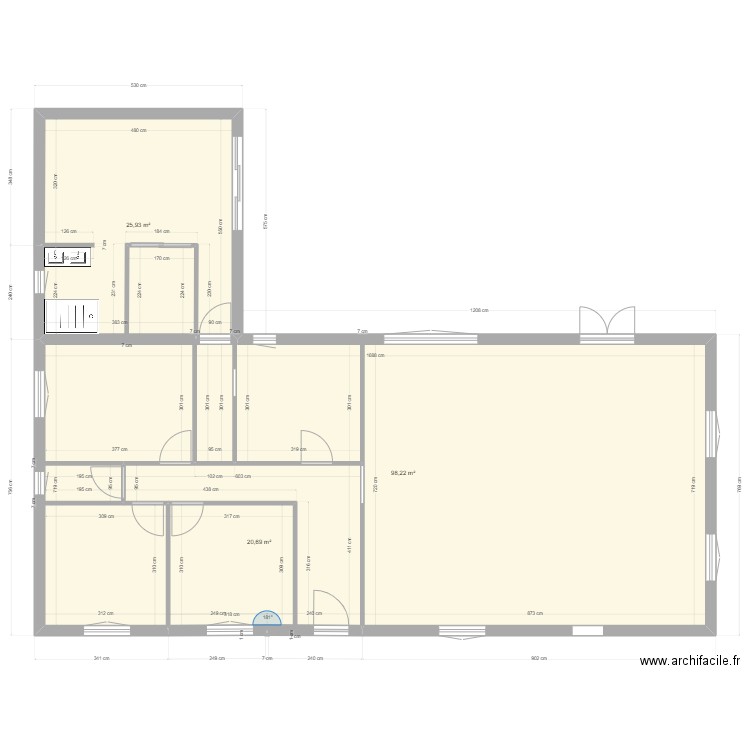 estoublon. Plan de 0 pièce et 0 m2