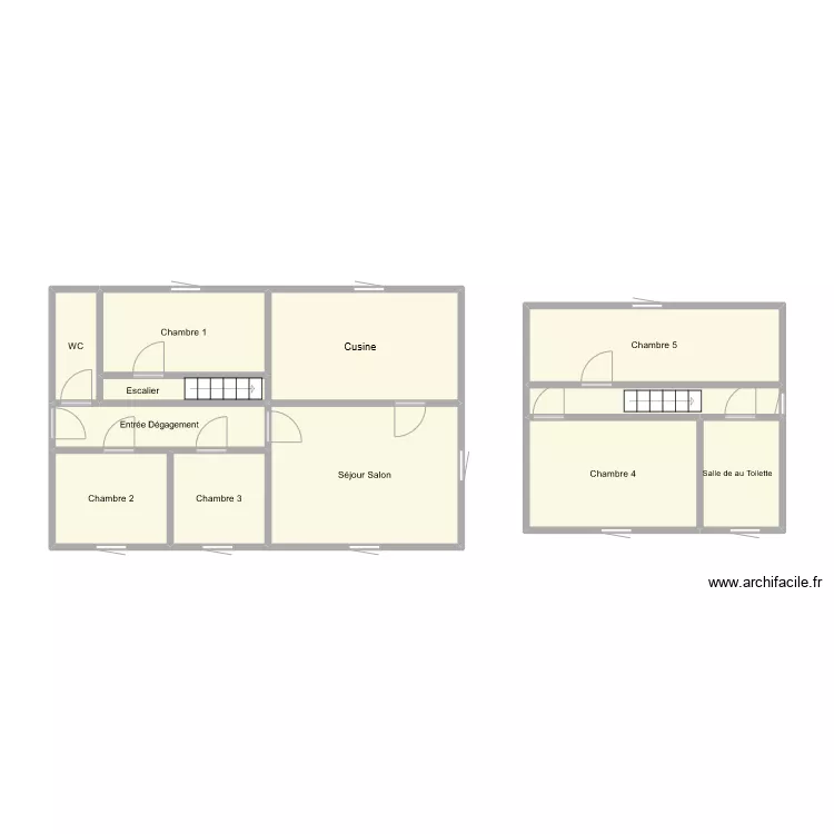 maison surv. Plan de 