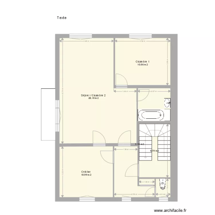 Chateau 1er étage final. Plan de Chateau 1er étage final. Plan de