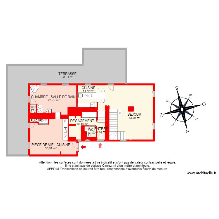 BI 12420 - RDC. Plan de 0 pièce et 0 m2