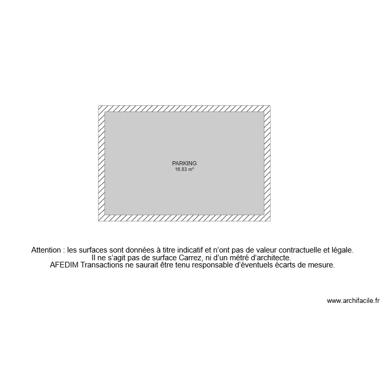 BI 4912 PARKING. Plan de 