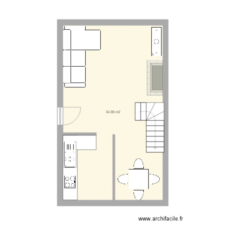 poeti et thomas. Plan de 0 pièce et 0 m2