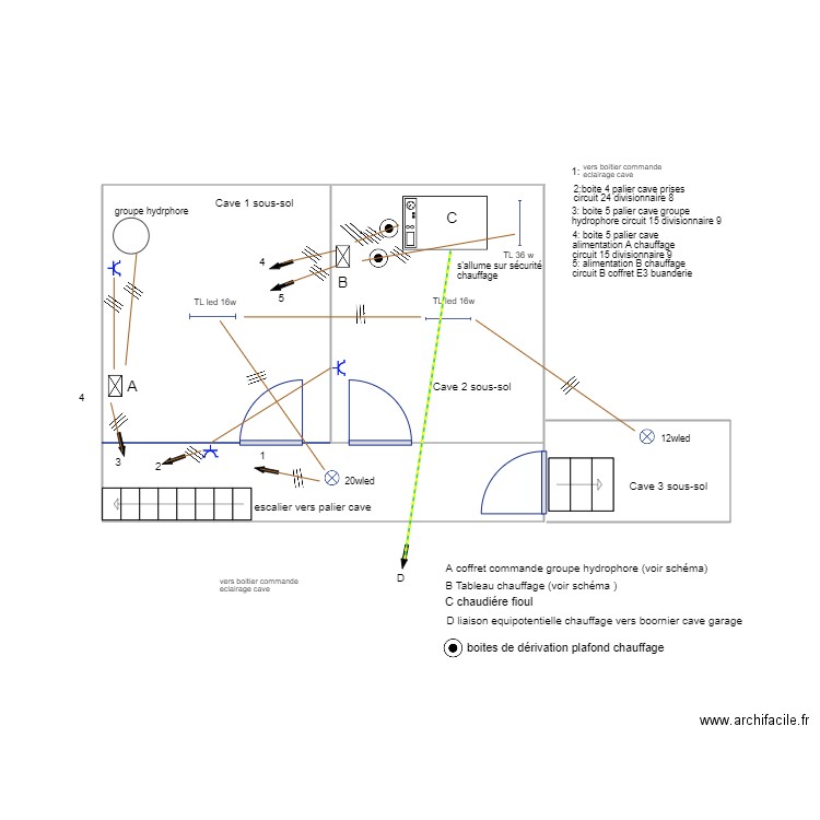 cave habitation. Plan de 0 pièce et 0 m2