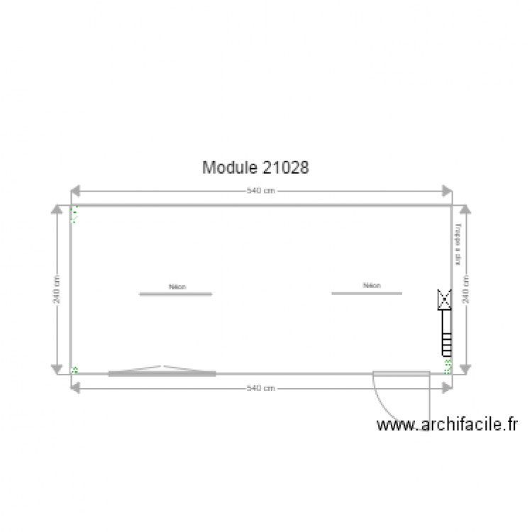 module 21028. Plan de 0 pièce et 0 m2