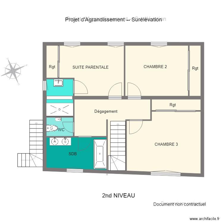 MAISON LAUGIER. Plan de 0 pièce et 0 m2