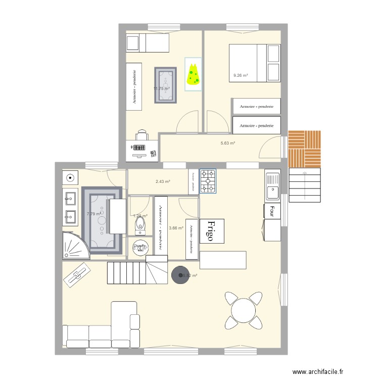 CHALET DYDY 4. Plan de 0 pièce et 0 m2