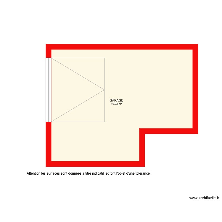 BI 6214 GARAGE Rita. Plan de 0 pièce et 0 m2