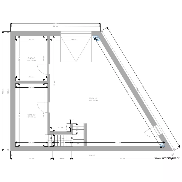 garage3. Plan de 