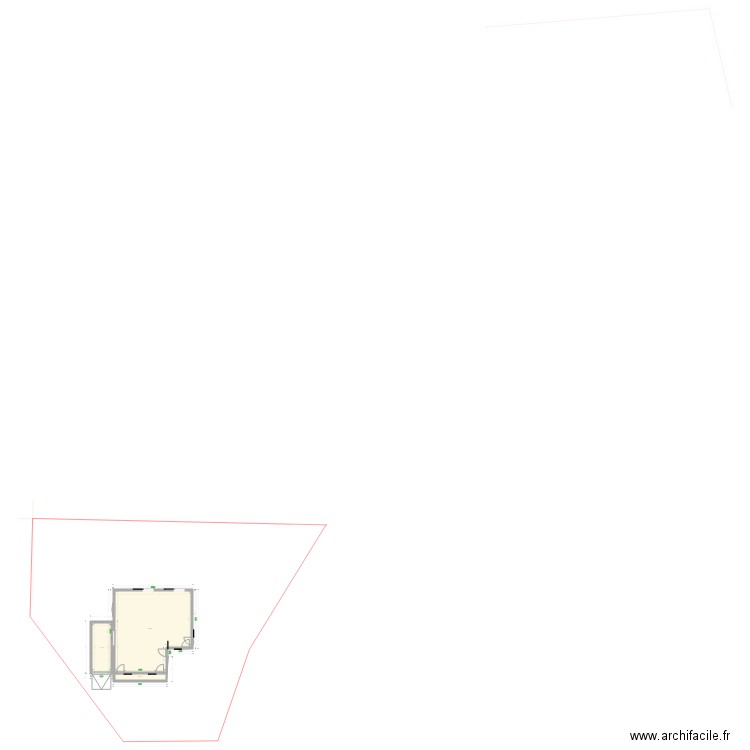 Maison plaine et terrain et garage 2. Plan de 0 pièce et 0 m2