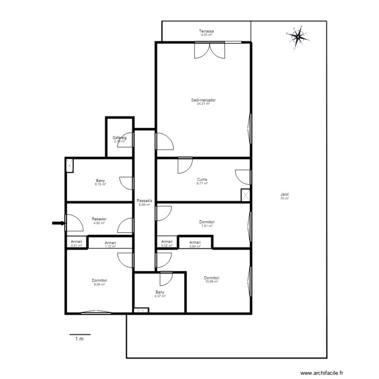 ED PROTECO B 1 3 LA CORTINADA ORDINO. Plan de 0 pièce et 0 m2