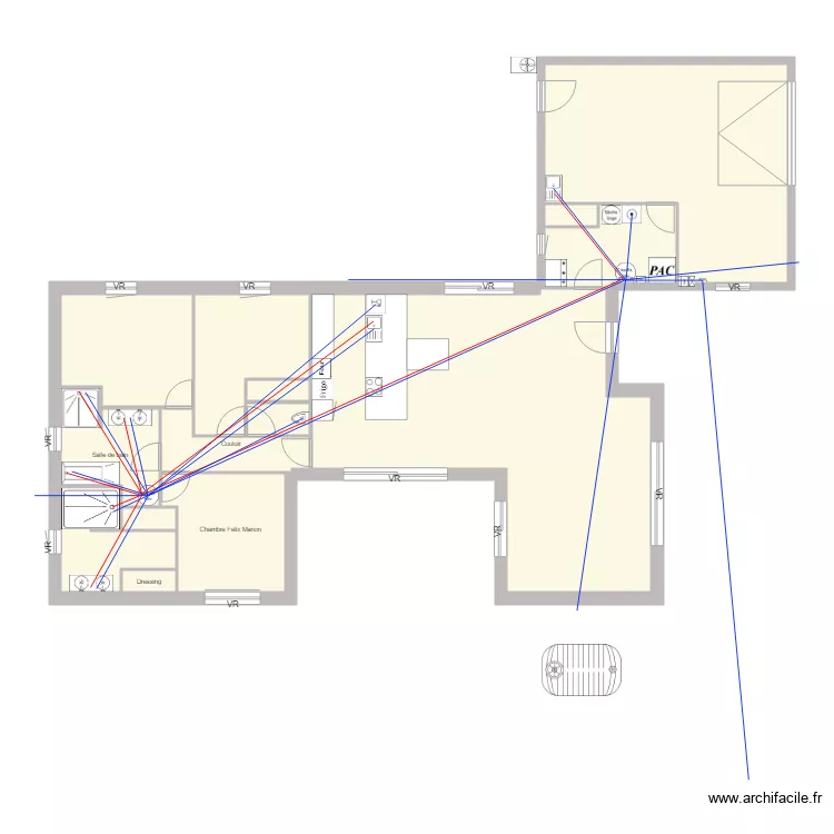 FELIX alimentations. Plan de 