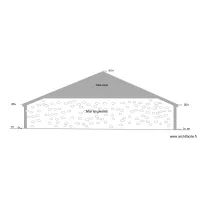 plan de facade Nord existant