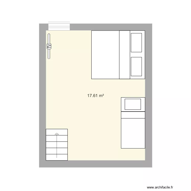 3 niveau mezzanine . Plan de 