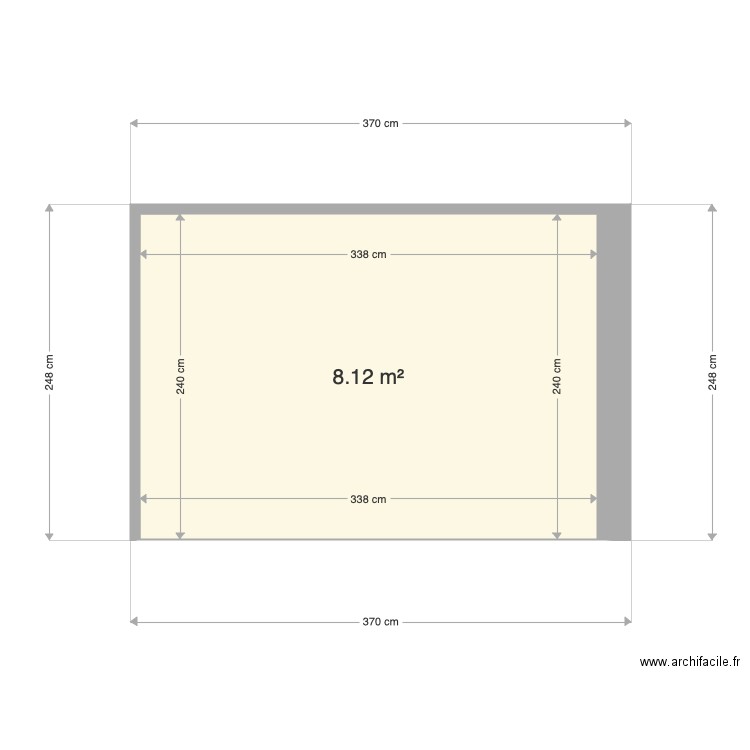 placard dég ch4. Plan de 0 pièce et 0 m2