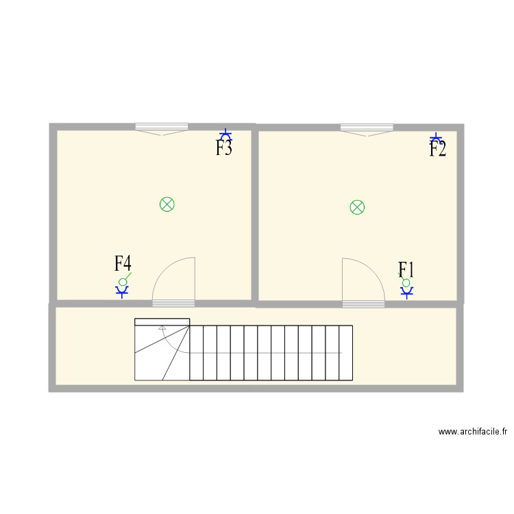 dison 90 92 3 4 et. Plan de 0 pièce et 0 m2