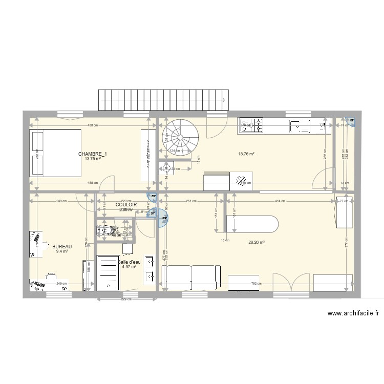 Villeneuve MODIF3. Plan de 0 pièce et 0 m2