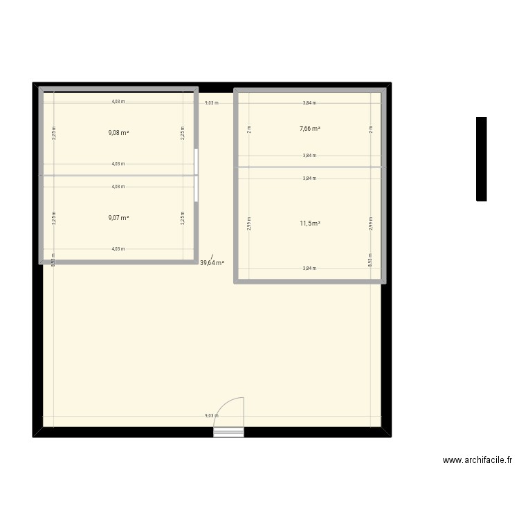 Maison. Plan de 0 pièce et 0 m2
