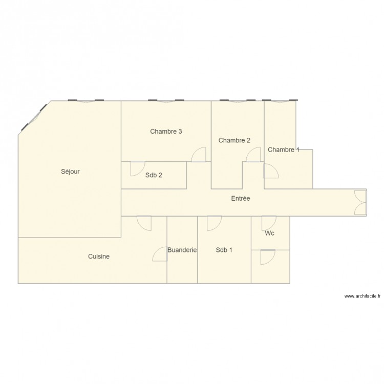 149 POMPE. Plan de 0 pièce et 0 m2