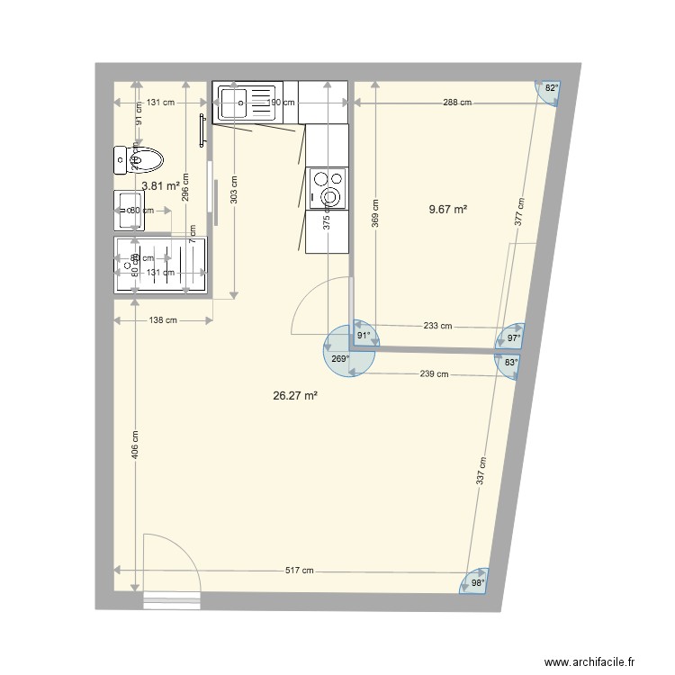 St Genis 1. Plan de 0 pièce et 0 m2