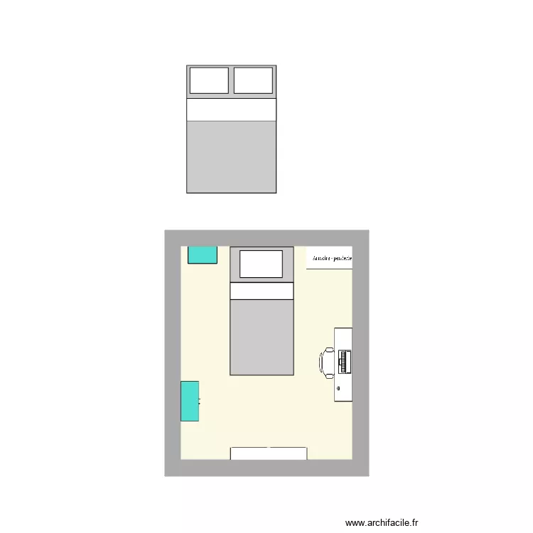 Ma chambre 2. Plan de Ma chambre 2. Plan de