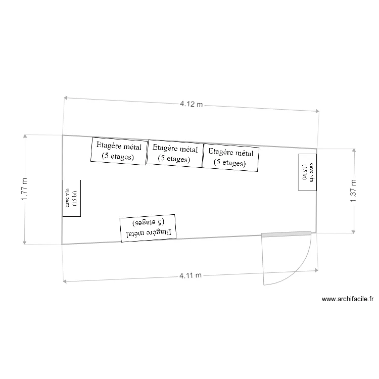 Cave appart. Plan de Cave appart. Plan de