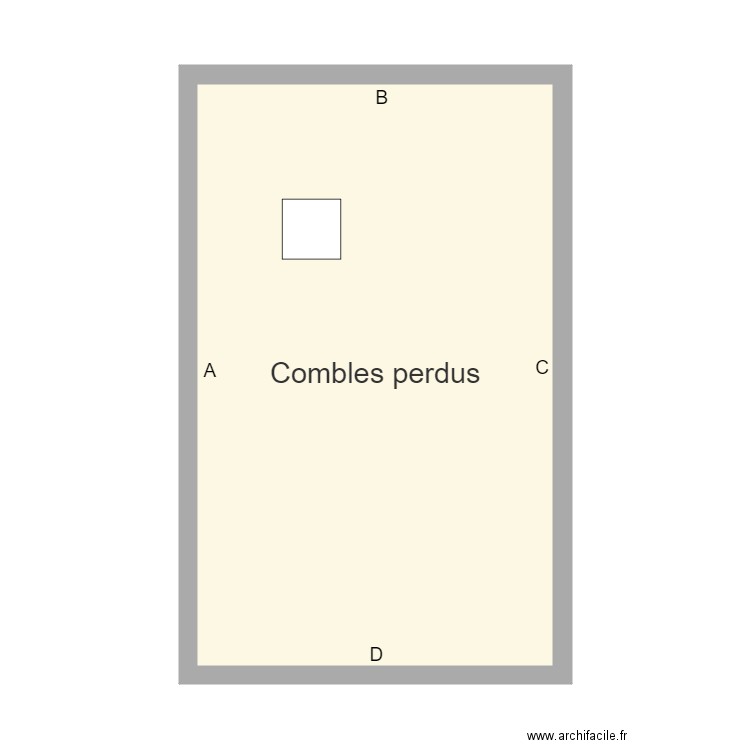 P4 Combles. Plan de 0 pièce et 0 m2