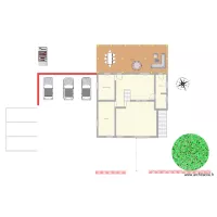 Extension 2 meubl&eacute;e