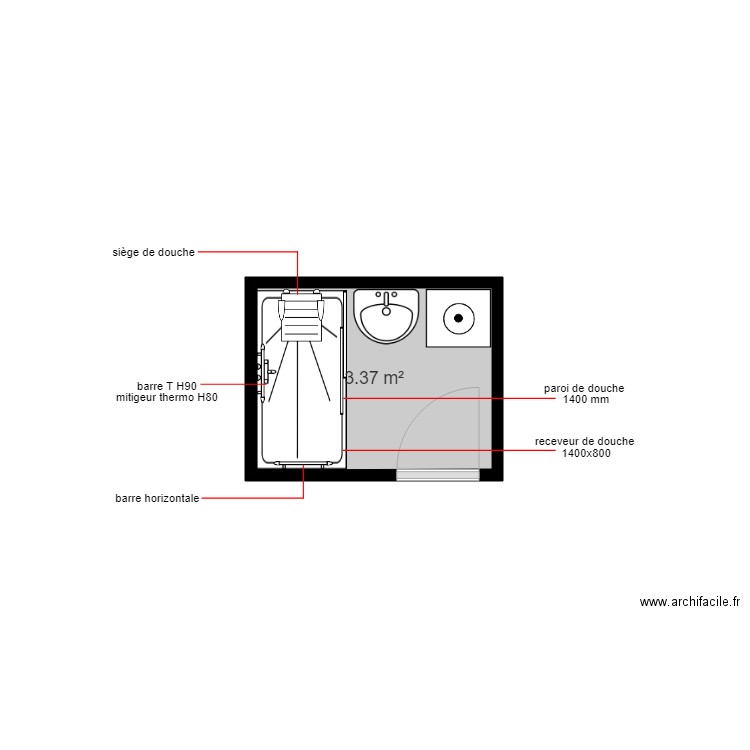 CHALOUB. Plan de 0 pièce et 0 m2