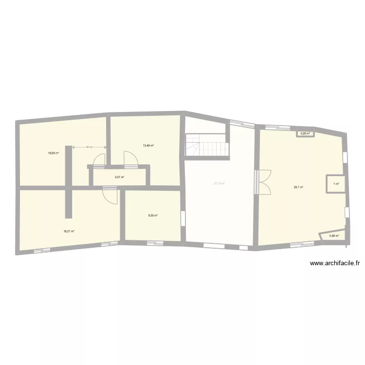 Bossière. Plan de Bossière. Plan de
