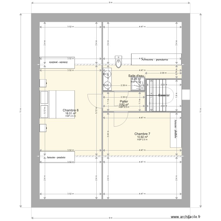 Plan Maison Sartrouville 220 v2. Plan de 0 pièce et 0 m2