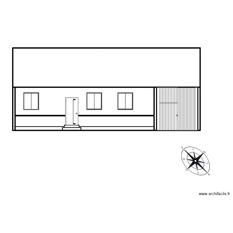 maison1234. Plan de 7 pièces et 48 m2