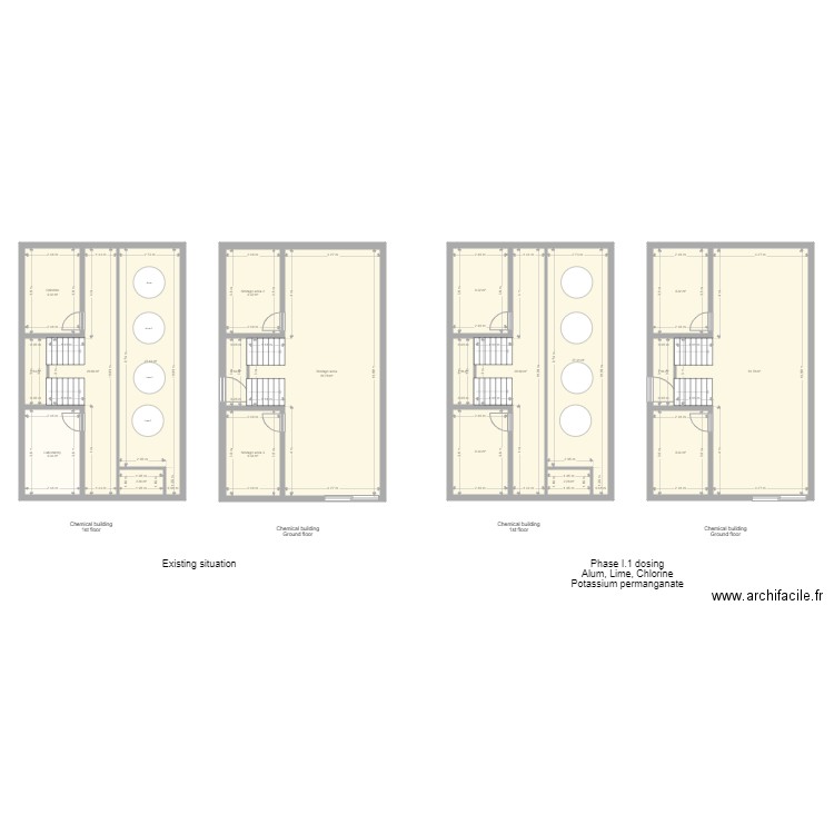 Nekemte WTP chemical building. Plan de 0 pièce et 0 m2