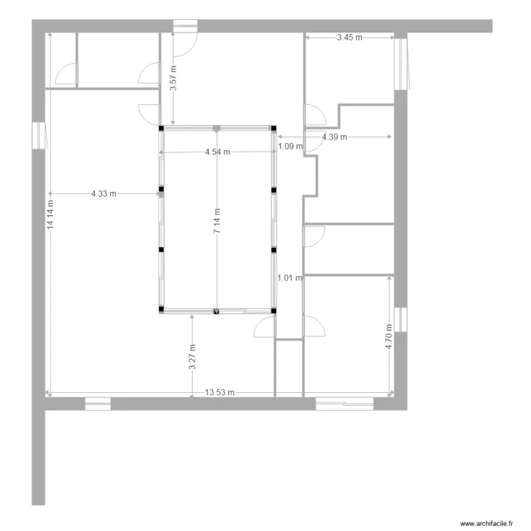 CARRE cotes generales. Plan de 