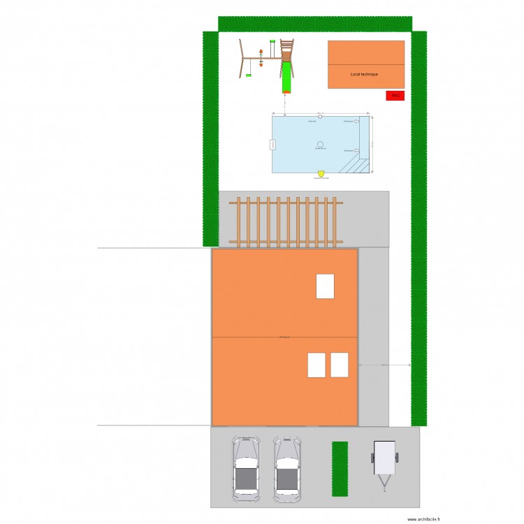 Projet BELDARS. Plan de 0 pièce et 0 m2