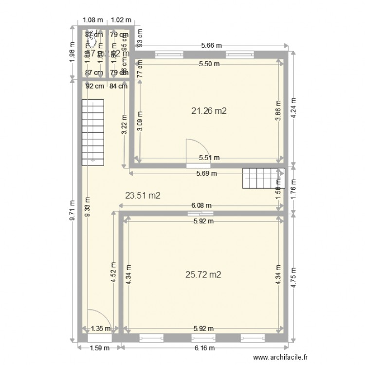 capiau 53. Plan de 0 pièce et 0 m2