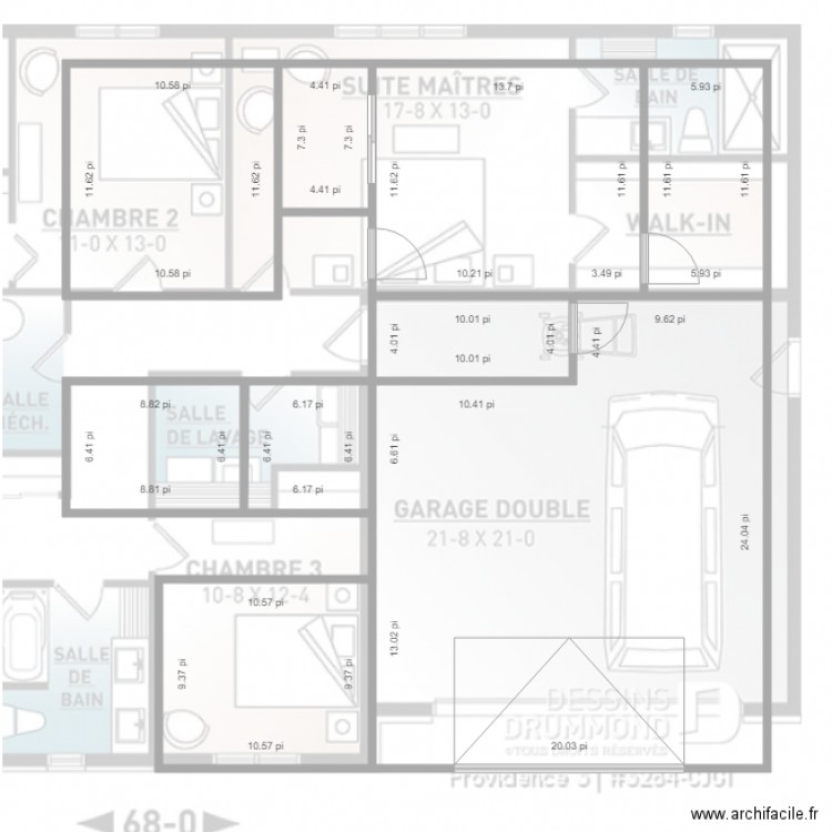 Laurent et Gisèle. Plan de 0 pièce et 0 m2