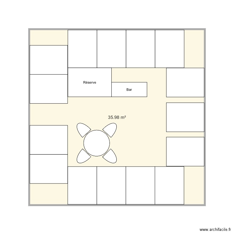 rando lyon 36m2. Plan de 0 pièce et 0 m2