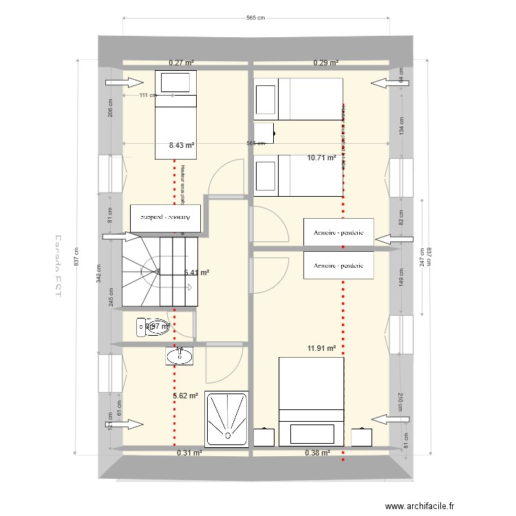 celeste V2 avec doublage. Plan de 0 pièce et 0 m2