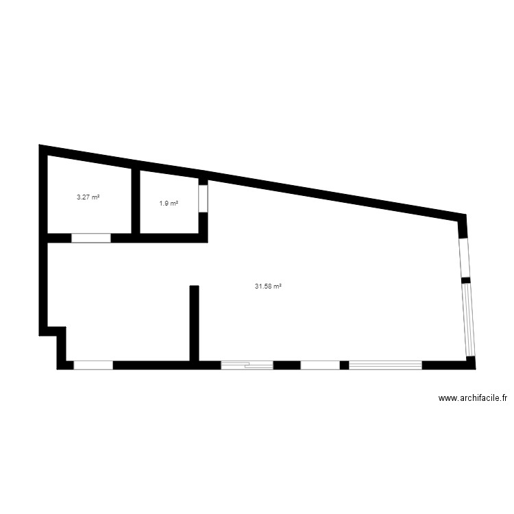 crepe maison alfor av du general de gaulle. Plan de 0 pièce et 0 m2