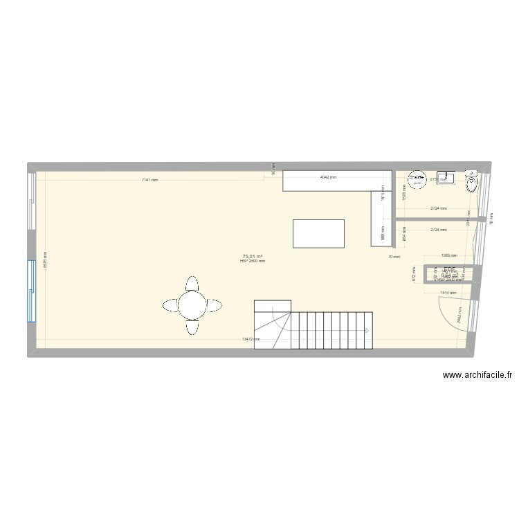 PLAN PROJET 1. Plan de 0 pièce et 0 m2