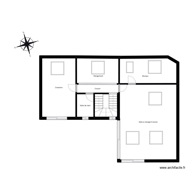 Lepennetier. Plan de 