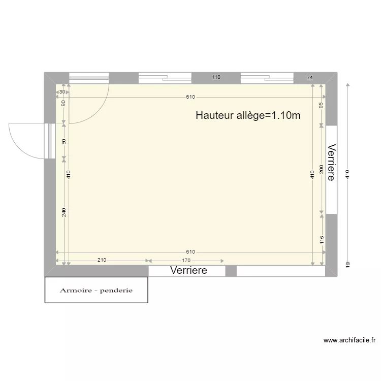 Cuisine Etaules 2. Plan de 