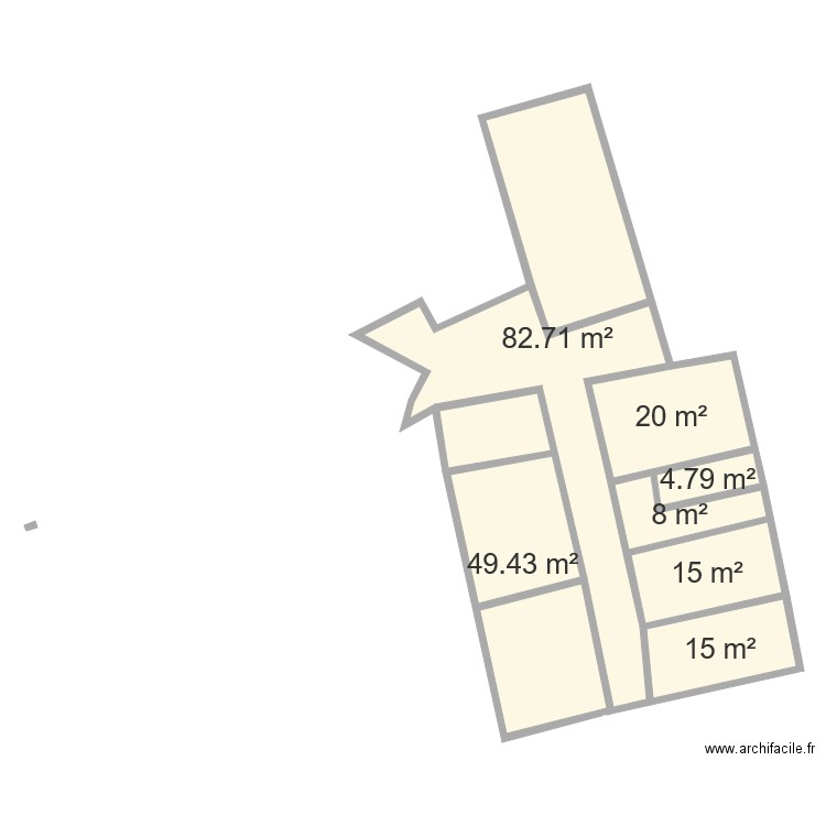 PLANT M 2. Plan de 0 pièce et 0 m2