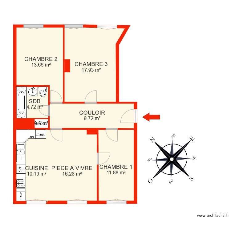 BI 5199  RITA. Plan de 0 pièce et 0 m2